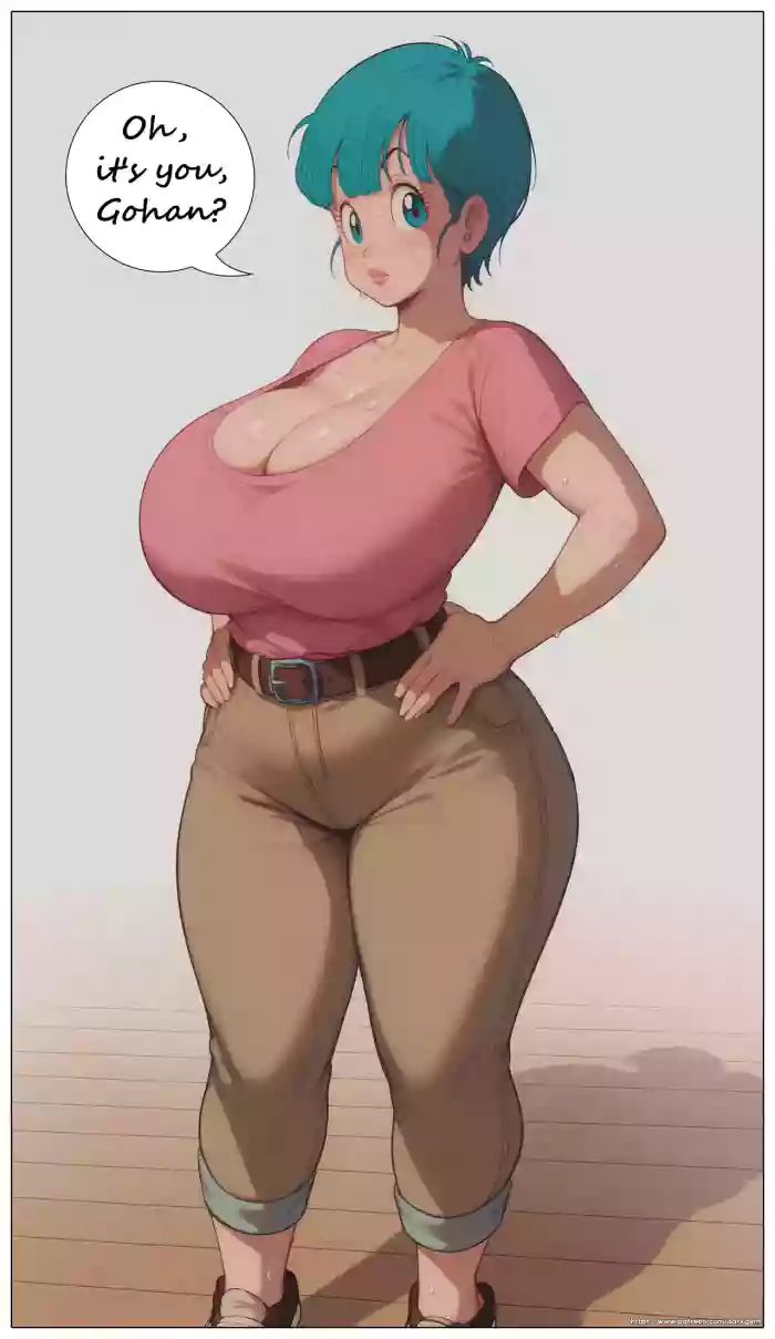 Gohan visits Bulma 1 [AI Generated]