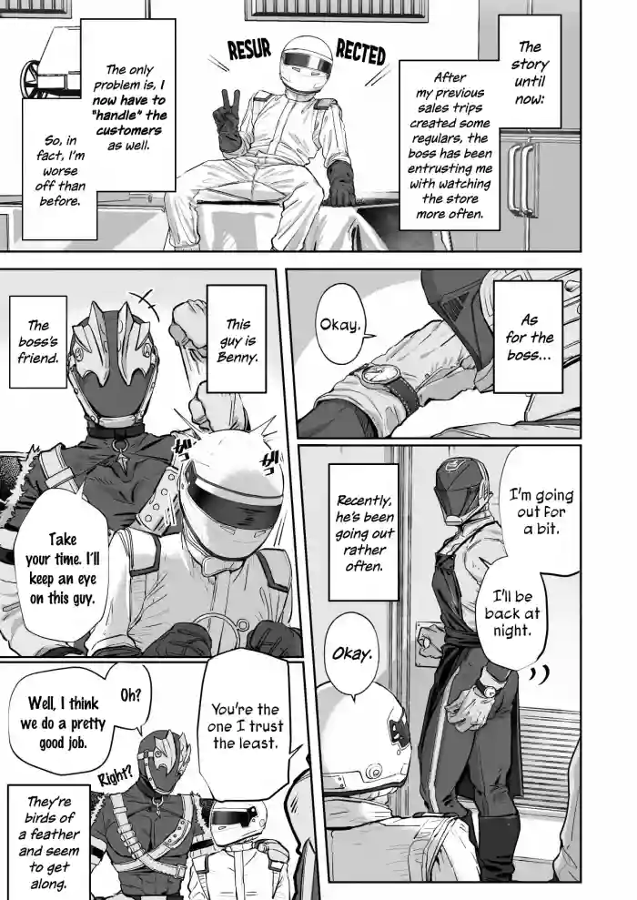 [hatonasi] White Full-Face Helmet Consensual Sex Manga [English] [Rinruririn] [Decensored]