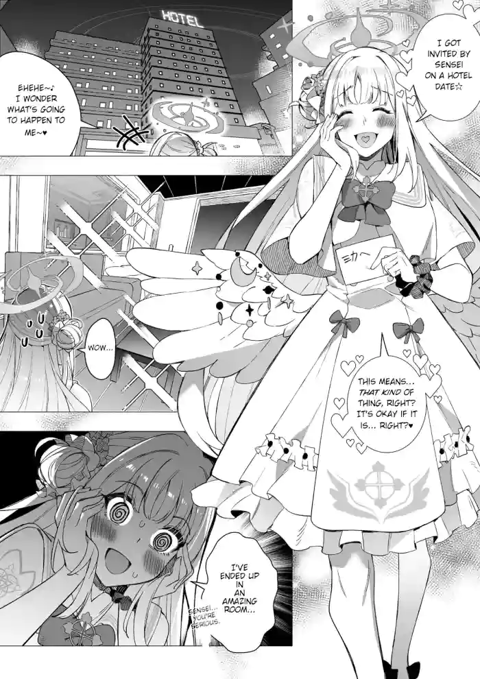 [Hyoui Lover (Duokuma)] Misono Mika No Nikutai Wo Nottoru Hanashi | A story about taking over Misono Mika's body (Blue Archive) [English] (Digital)