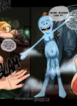 Beth Smith and Mr. Meeseeks (Rick and Morty) [Spageta]