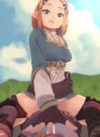 Zelda Riding in the fields
