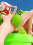 Peach's Piranha Plant Party [Sl0bb3r]