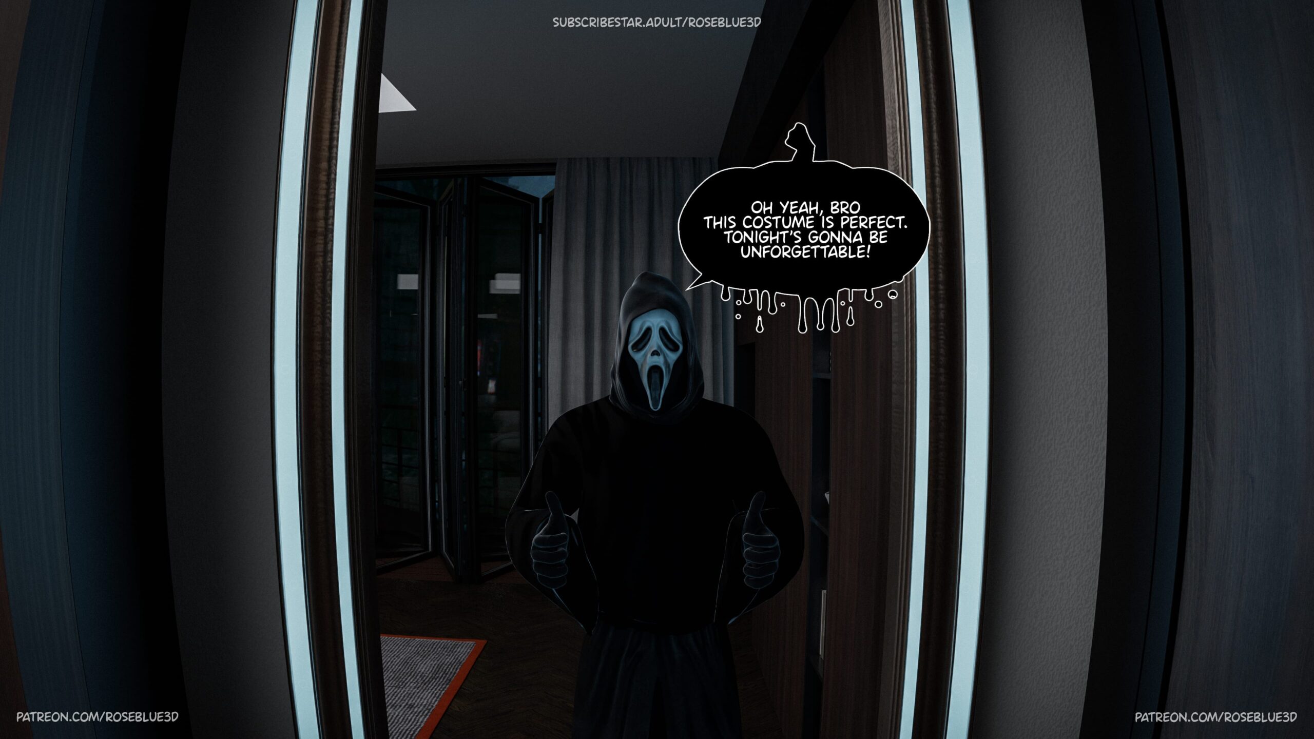 My Neighbor's Widow [Rose Blue 3D]