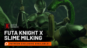 Futa Knight x Slime Milking