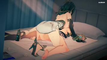 Jahoda x Futa Nefer sex video (Genshin impact)