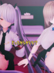 [PokoMMD] Threesome With Cosplayer Sister And Her Friend (Eng Sub + Voice + 4K)