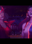 Psylocke x Scarlet Witch Christmas