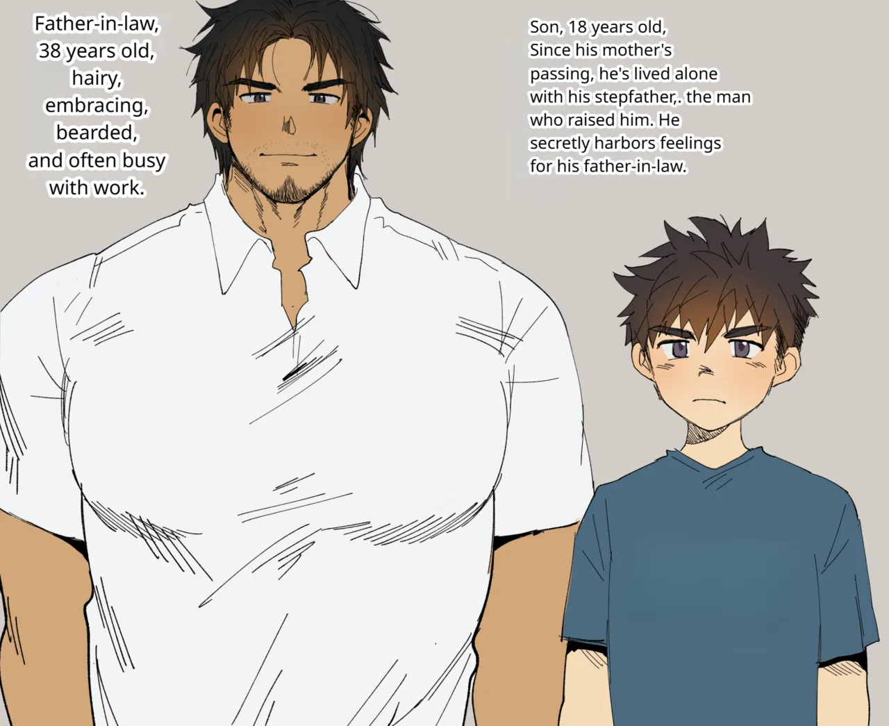 A night with father-in-law and son