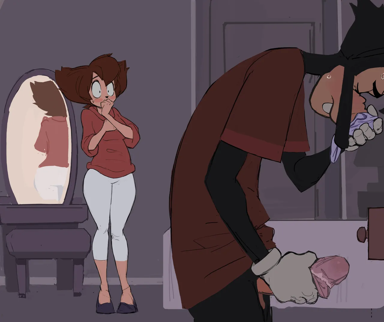 [Amugea] Peg x Max (Goof Troop)