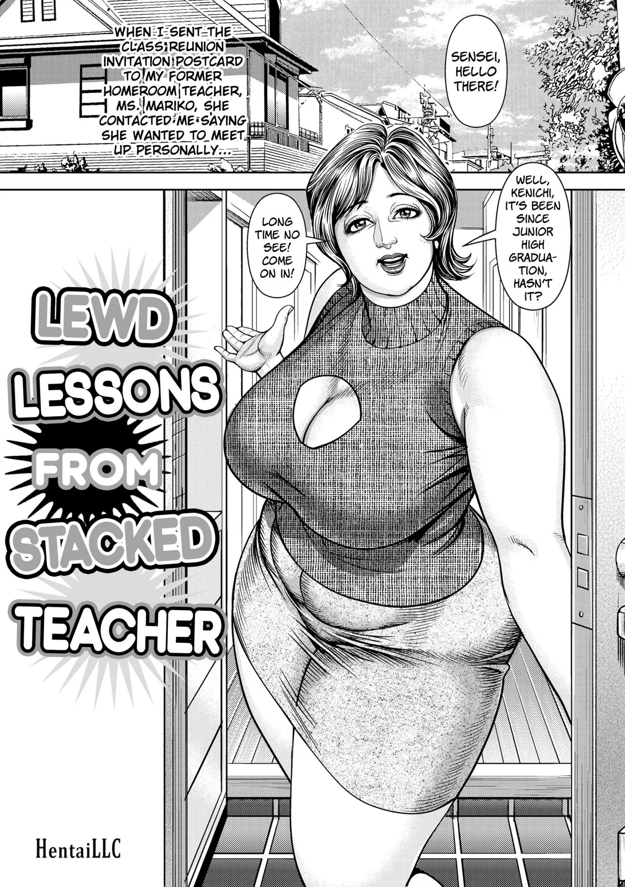 [Senor Daietsu] Bakunyū jokyōshi no tōsaku shidō | Lewd Lessons from Stacked Teacher [English] [HentaiLLC] [Digital]