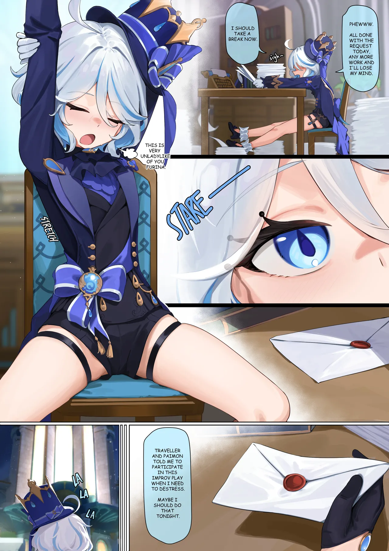 [Skai_kun] Furina no Butai | The Furina Show (Genshin Impact) [English] [Ongoing]