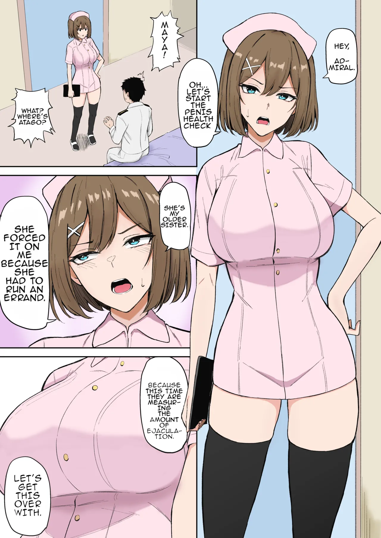 [Takaman] Nurse Maya-sama Manga (Kantai Collection -KanColle-) [English] [Colorized]