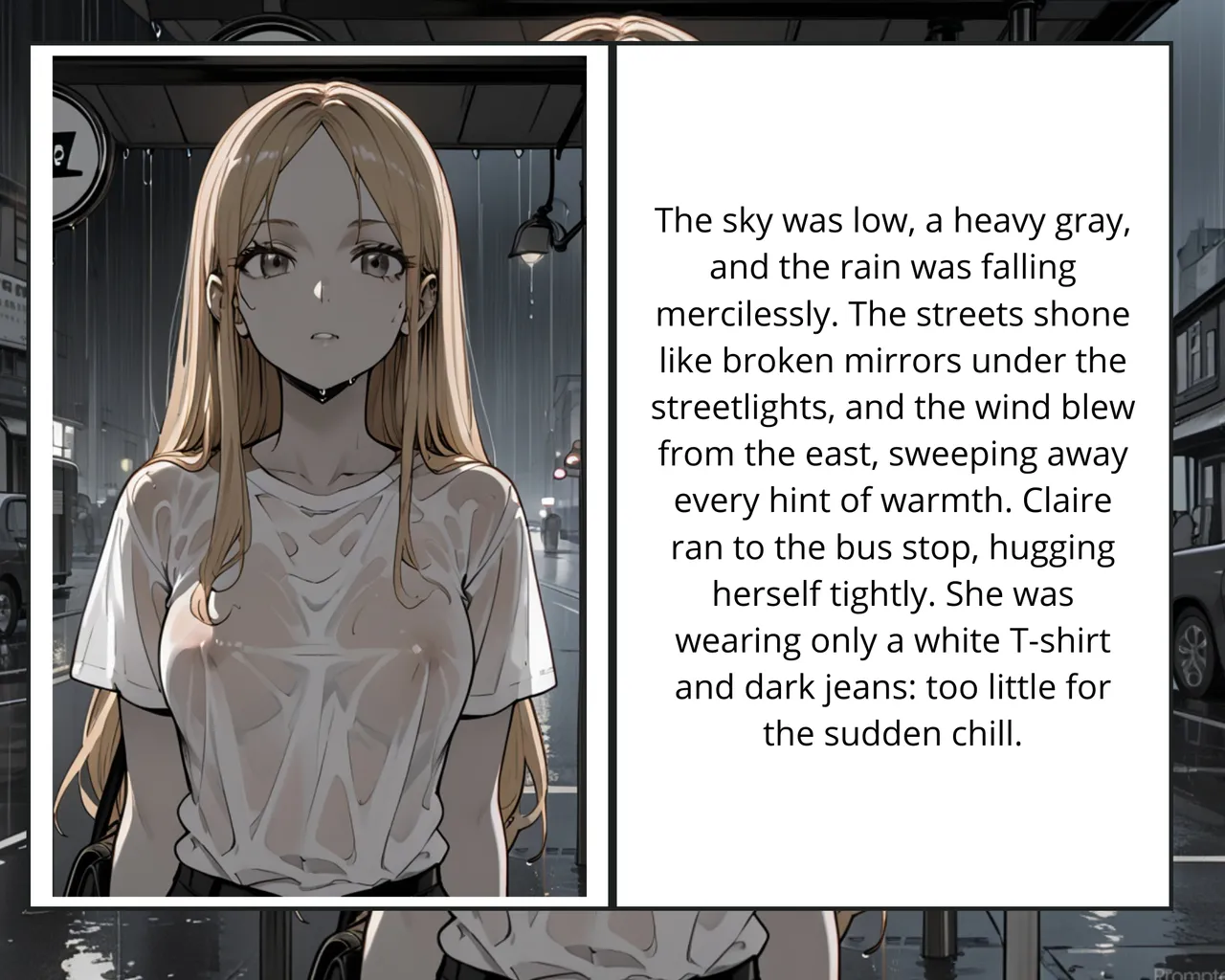 Unexpected Encounters in the Rain (Chapter 1) English language, work in progress