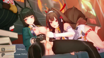 Miyabi x Shunguang FutaSex (sound)