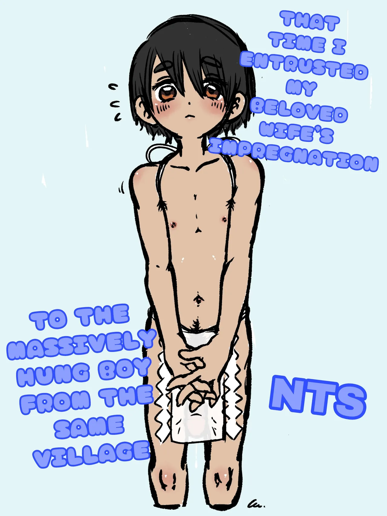 [Gavrilo] That Time i Entrusted my Beloved wife's Impregnation to the Massively Hung boy From the Same Village