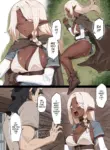[MM] Helping a Dark Elf and Getting a Favor In Return -- Kasshoku Elf o Tasuketara Ongaeshi Sareta Hanashi