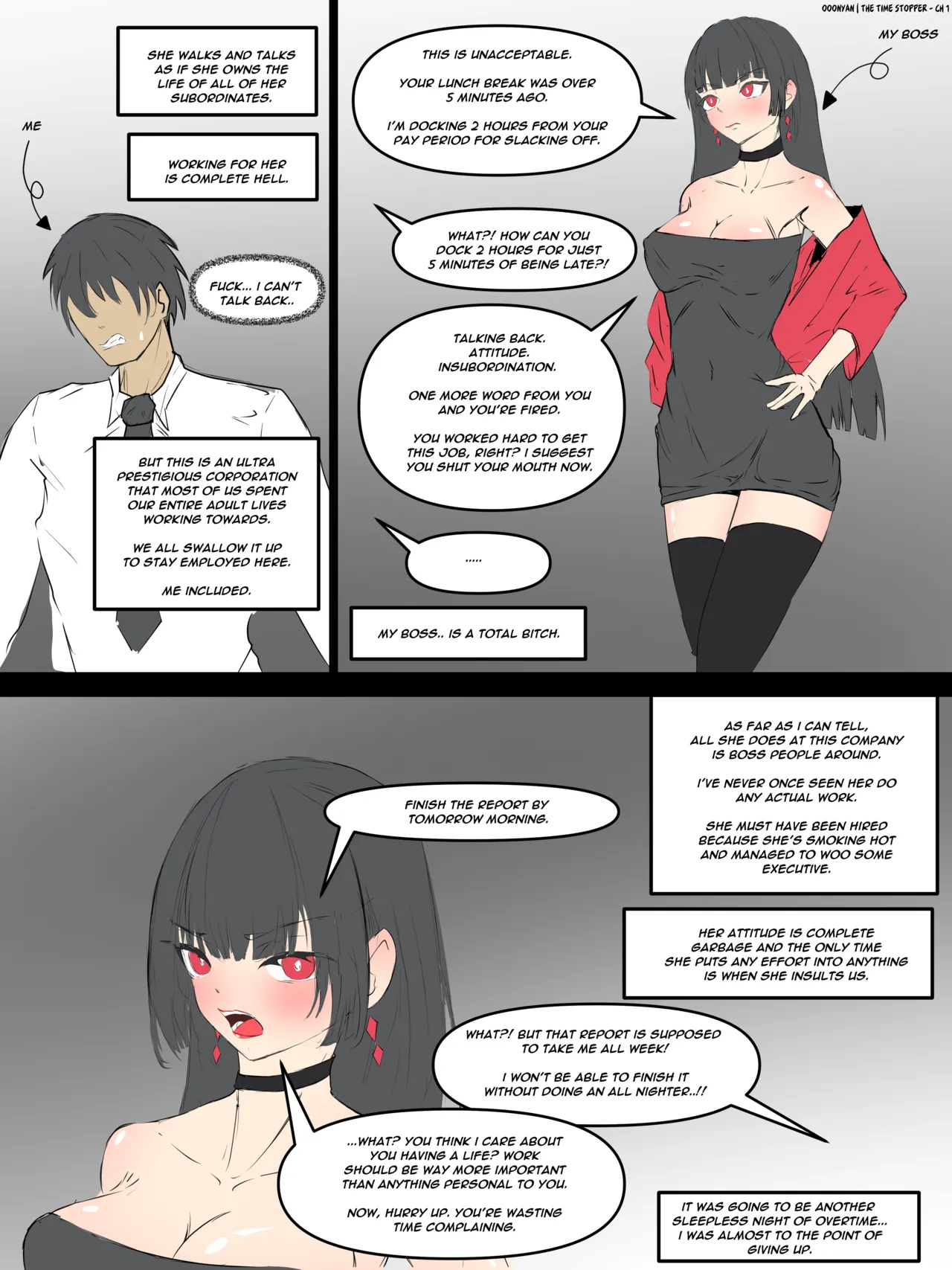 [ooonyan] The Time Stopper CH 1 [English]