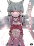 [Aimai no Wakusei (Nabatani Kinoko)] Tonari no Seki no Kitsune Musume-san | The Foxgirl Next Seat [English] [grimalkin]
