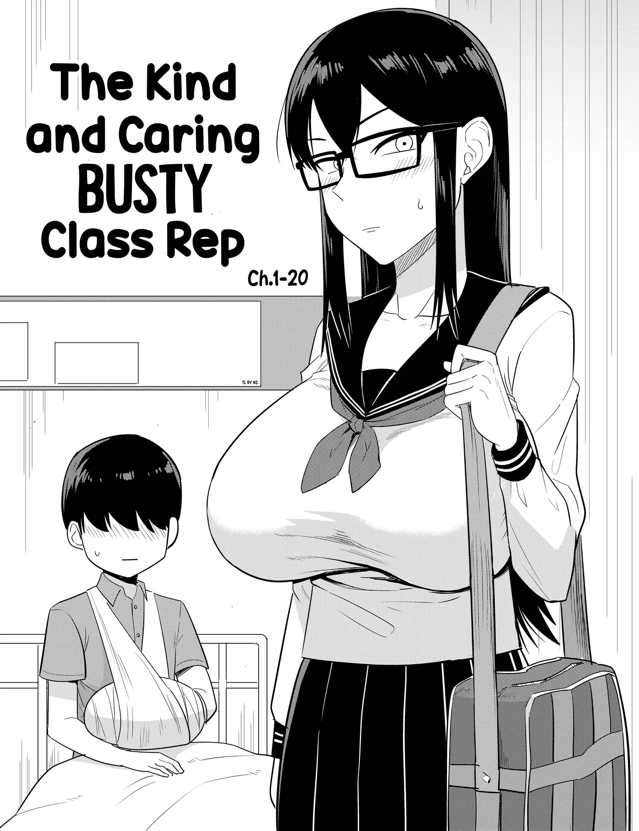 [Makosho] Sewayaki na Kyonyuu Gakkyuu Iinchou Sono 1-20 | The Kind and Caring Busty Class Rep Ch.1-20 [English] [NudeSalad]