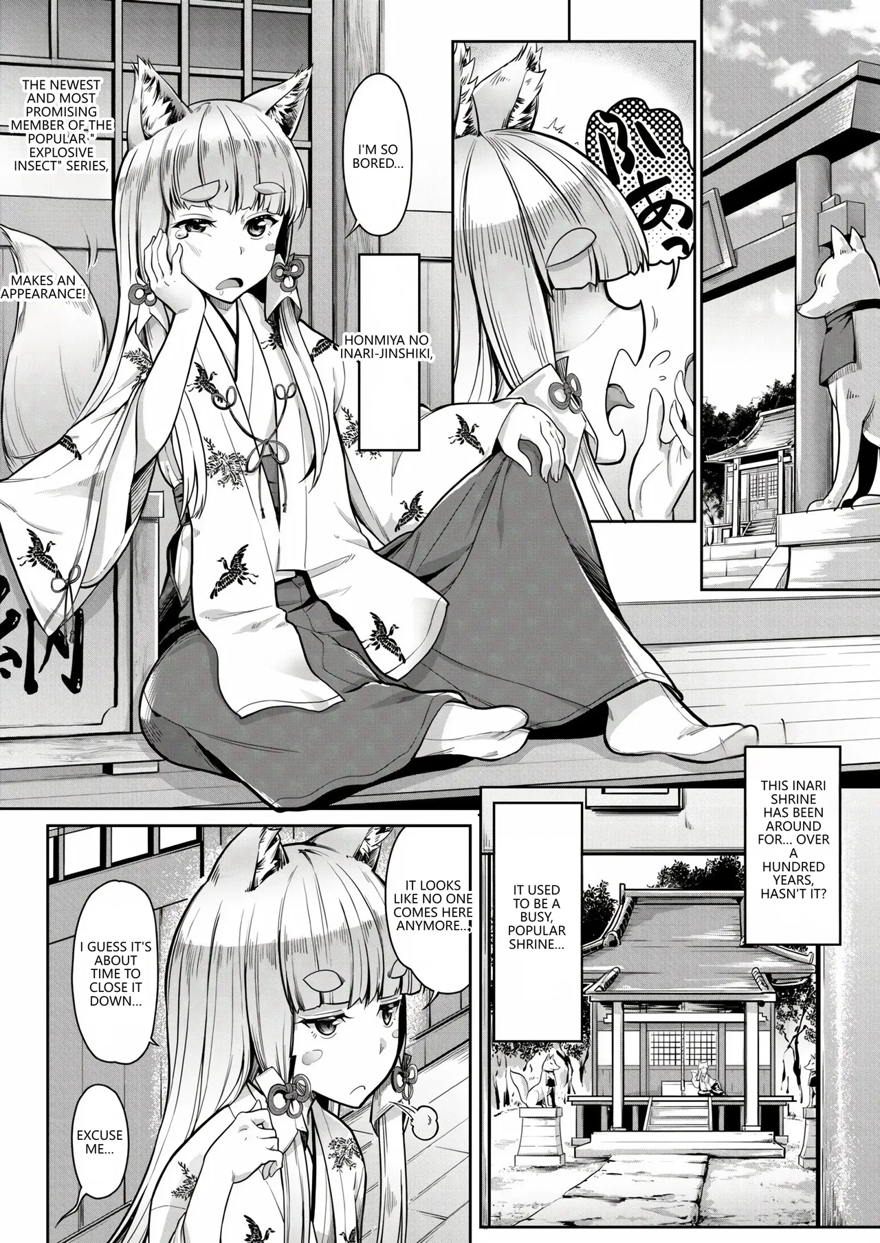 [Misaki Tokinobu] Oinari-sama ni 3P (COMIC Mugen Tensei 2021-06) (VGT13) (English)