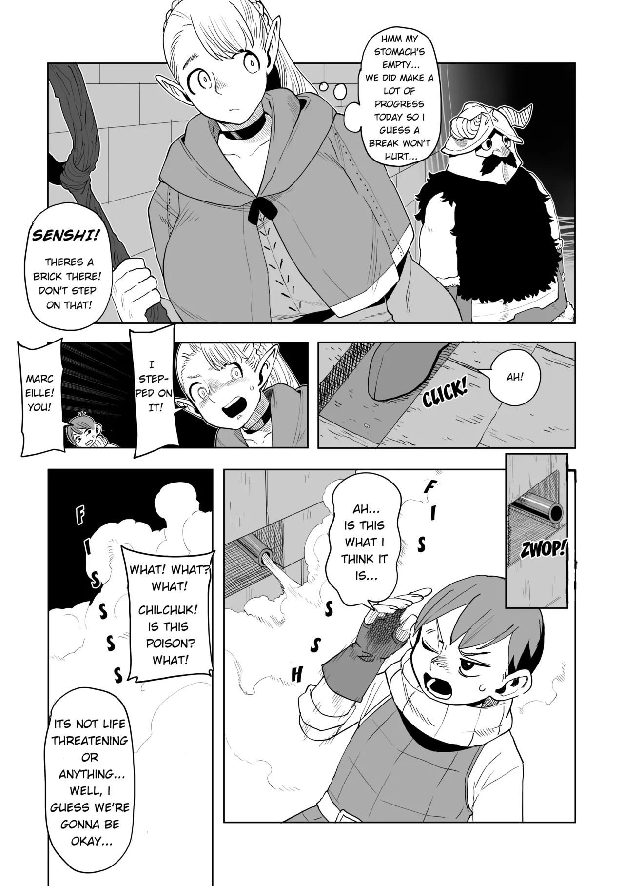 [Oekaki Kaki] Dungeon Meshi- How to Remove the 