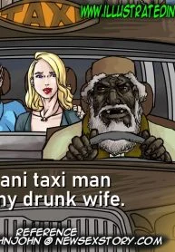 Pakistani Taxi Man [IllustratedInterracial]