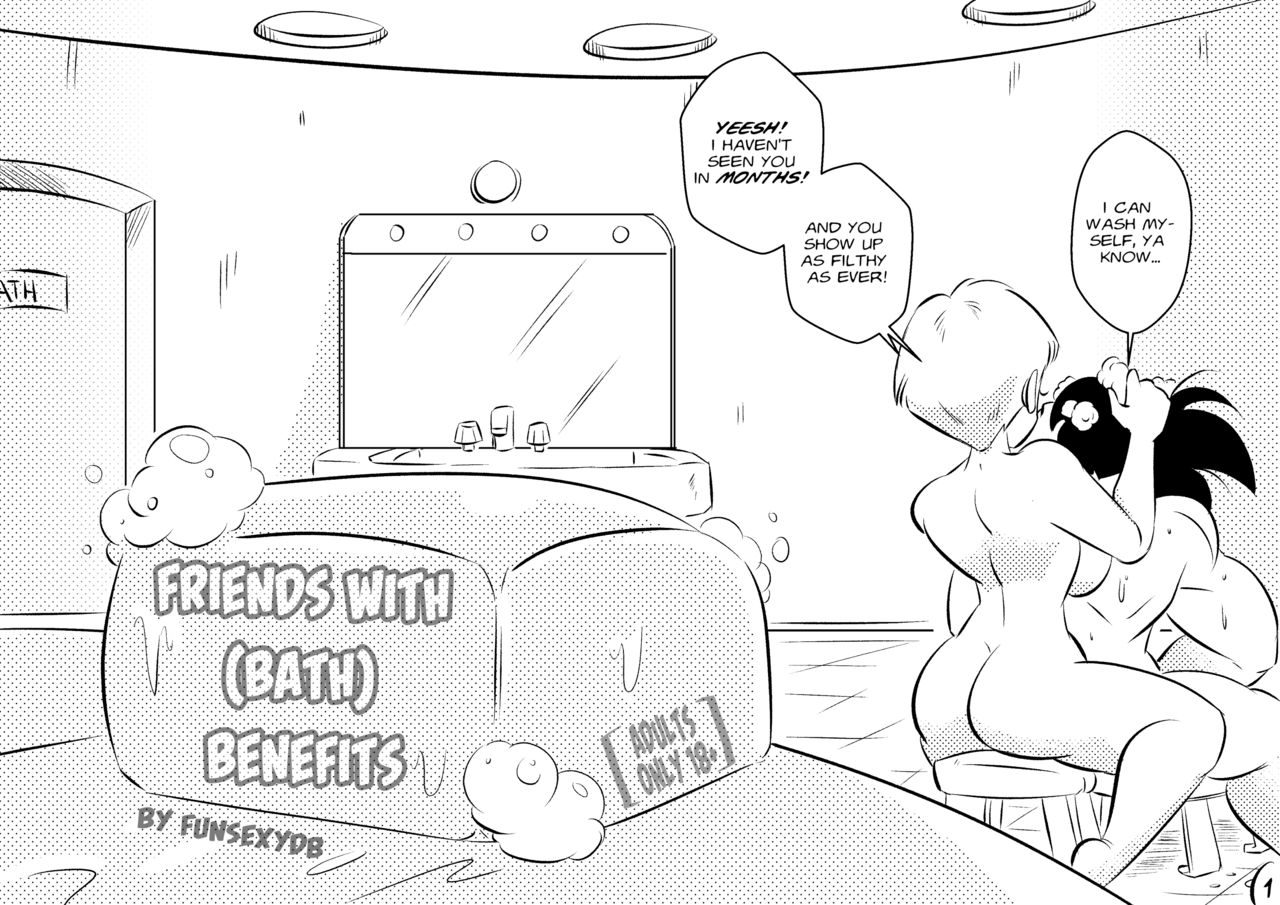 Friends With (Bath) Benefits comic porn