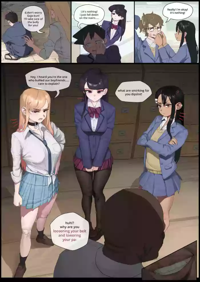 [wjs07] Kitagawa, Komi & Nagatoro BLACKED (various)