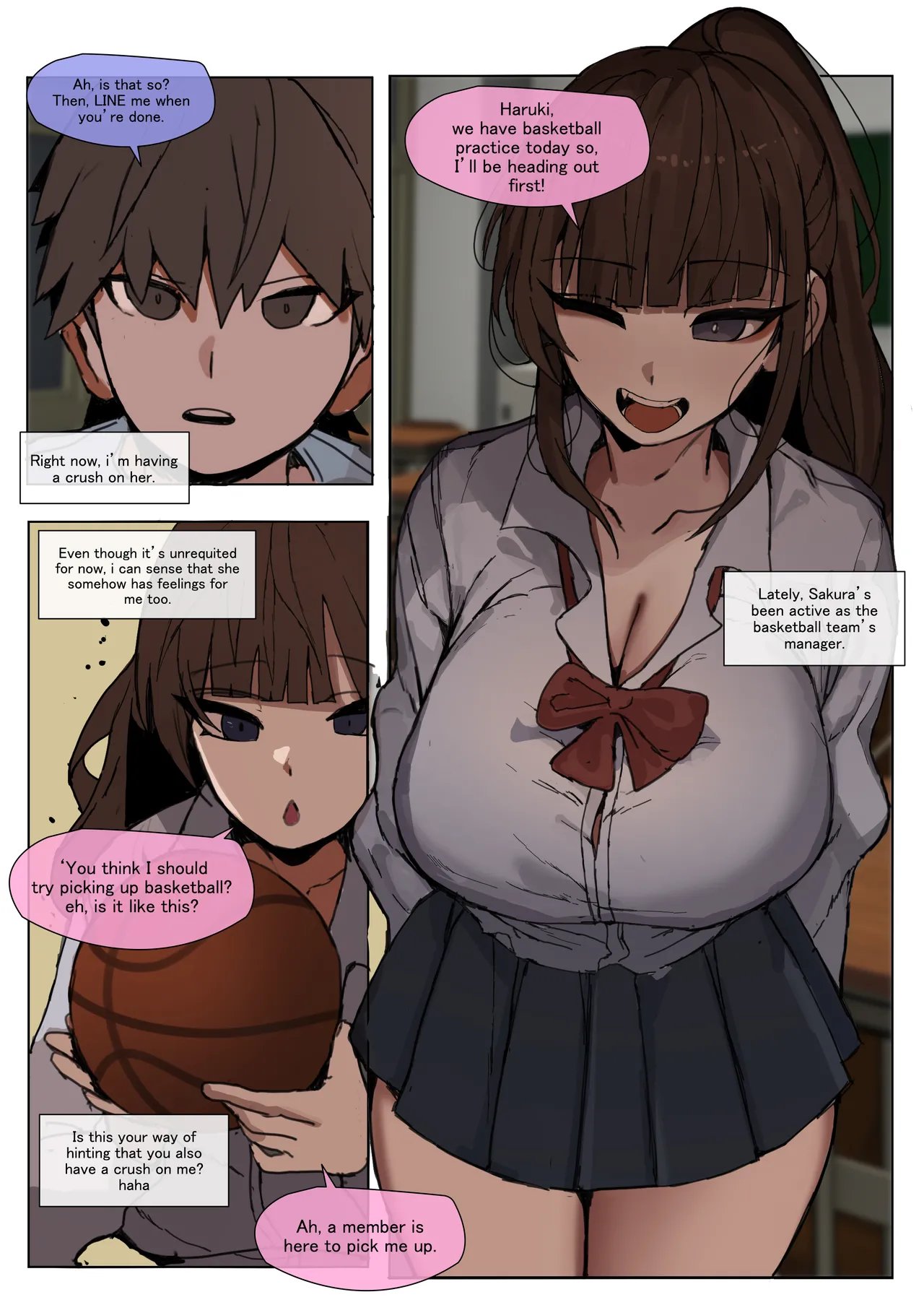 A Story About How Everyone Around Me Got NTR’d comic porn