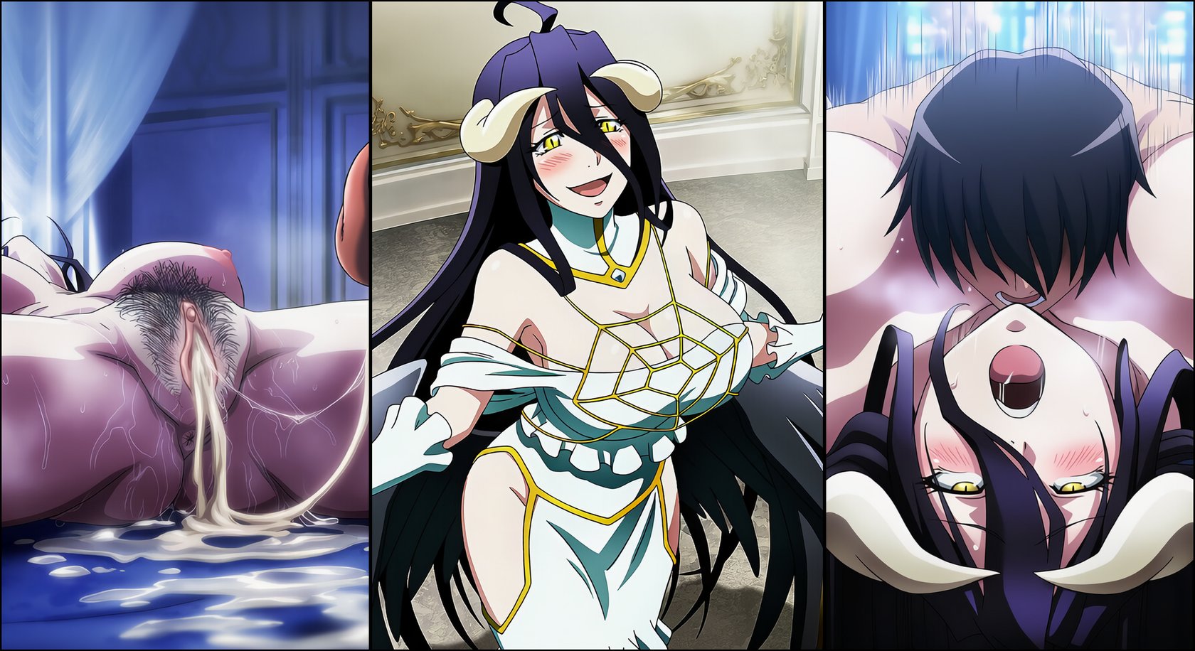 Albedo comic porn