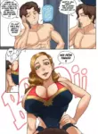 Avengers Summer Camp - Captain Marvel Audio Porn Comic [Tora Tora]
