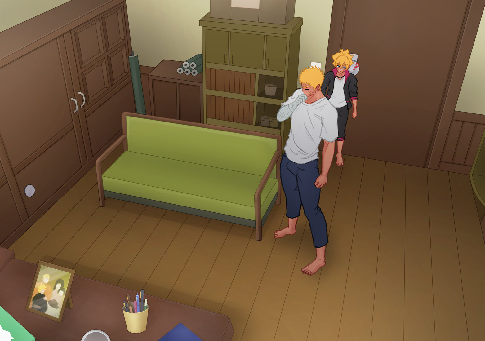 [CamoHouse] Naruto Work Room – V.2 – VDO – Gay Manga
