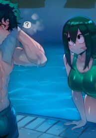 Froppy X Izuku comic porn