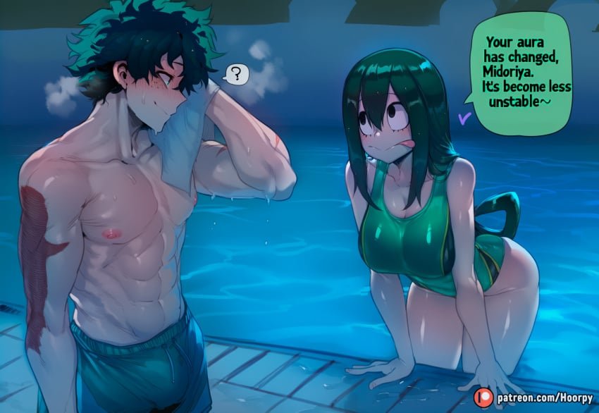 Froppy X Izuku comic porn