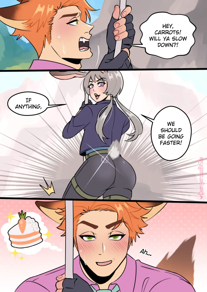 Hopping On It comic porn