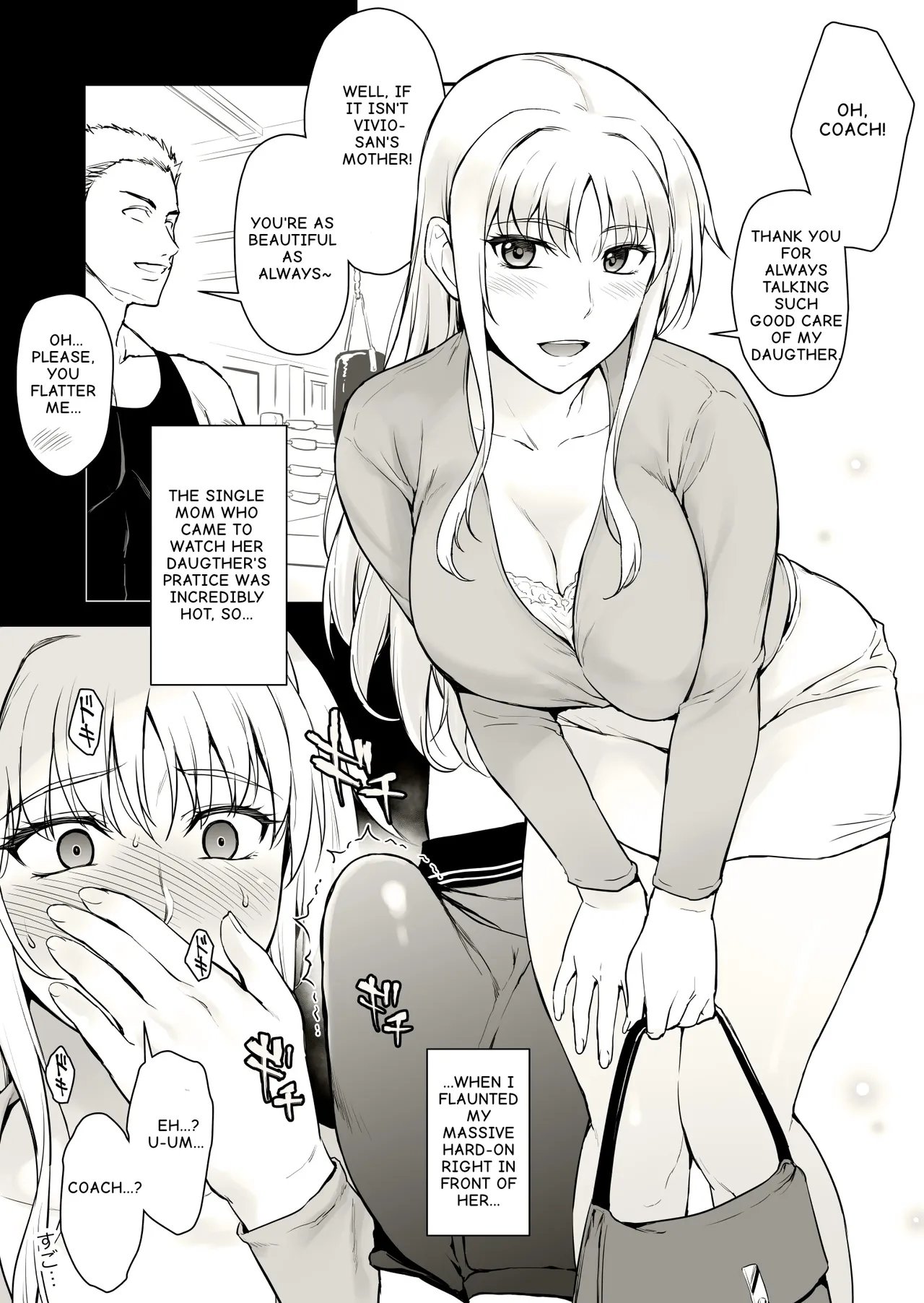 [Ishigaki Takashi] Eroi Oku-san ni Onibokki o Misetsukete Mitara I What happened when I flaunted a raging hard-on to my horny wife – comic porn