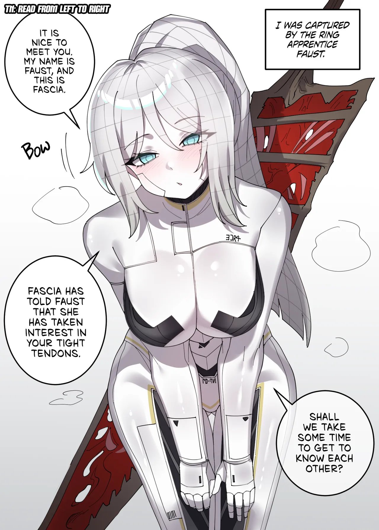[Layer] April Reward – Ring Apprentice Faust Comic (Limbus Company) comic porn