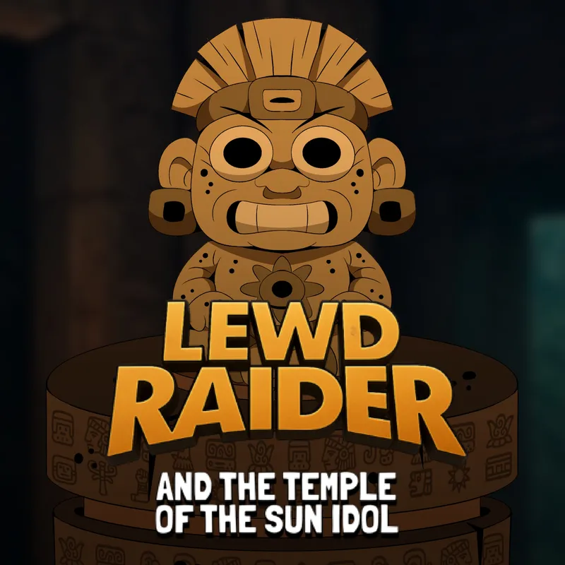 Lewd Raider And The Temple Of The Sun Idol comic porn