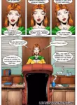 Megachick Meets Eugene [Leandro Comics]