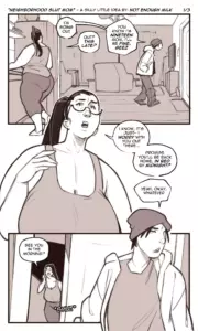 Neighborhood Slut Mom comic porn