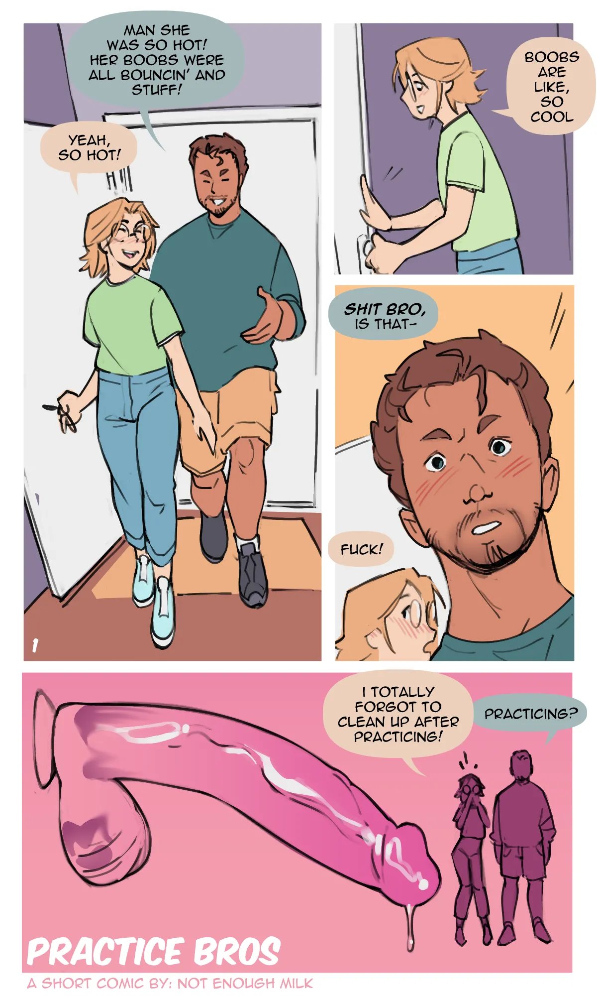 Practice Bros gay manga