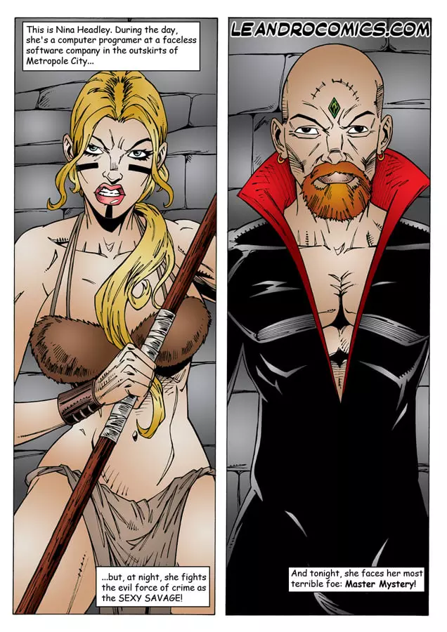 Sexy Savage [Leandro Comics]