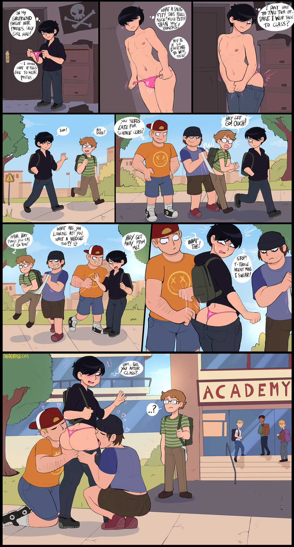 [Shadman] Goth Femboy [Eng] – Gay Manga