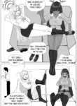 [Sockshop / ヤバい靴下屋さん] Karin & Asuna Masochist’s Cum Squeezed by Stinky Feet