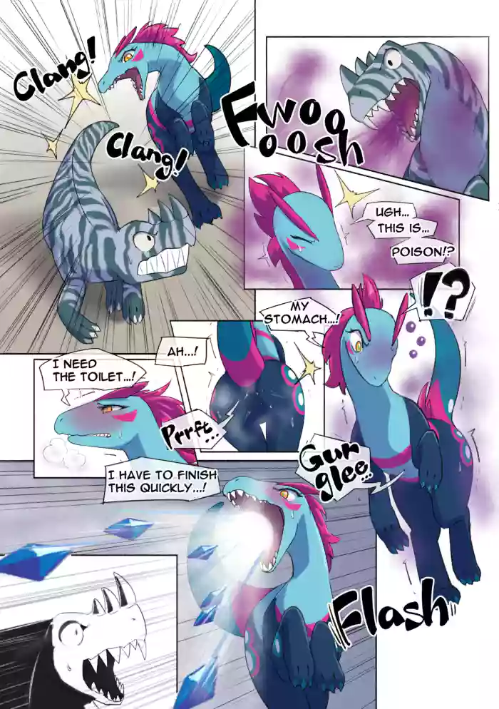[Unoroute (UnoUsaya)] Dino Girl's Emergency Poop