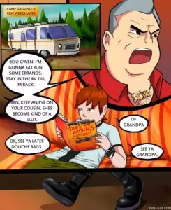 Campground Ben 10 porn comic