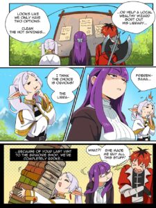 Frieren doujinshi porn comic