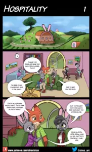 Hospitality Zootopia porn comic
