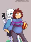 Movie Night - Undertale porn comic