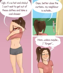 Neighbourly porn comic